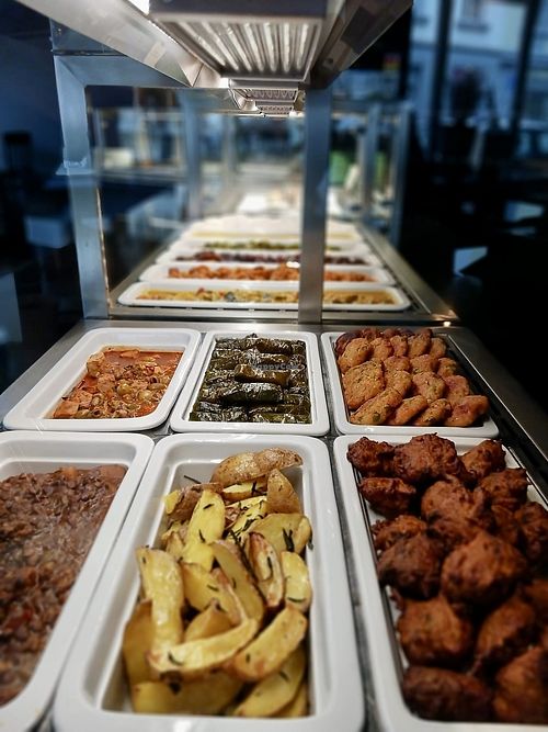 vegan Lunch Buffet at Samses in Zurich