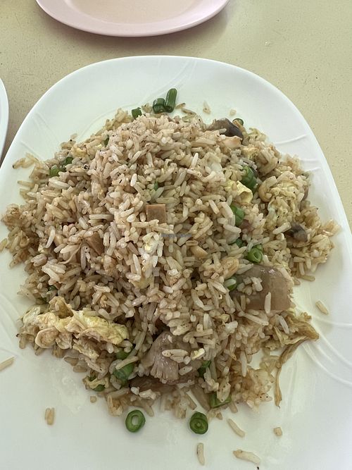 Fried rice 6/10 bland  at Ru Lai 如来斋 in Central Singapore