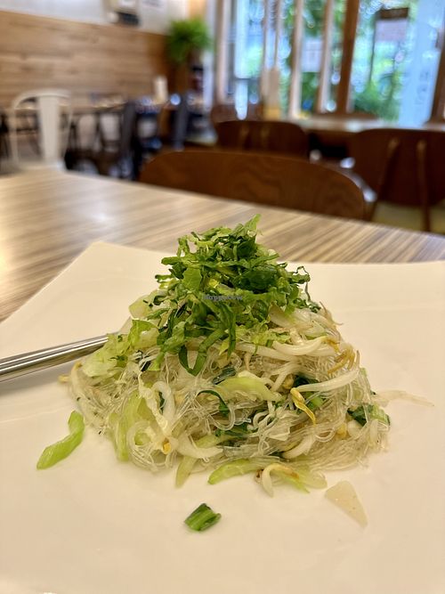 Glass noodles   at Lutan 21 滷談21蔬食藥膳養生館 in Malacca