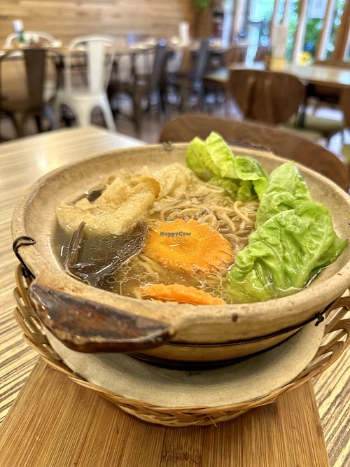 Claypot noodles   at Lutan 21 滷談21蔬食藥膳養生館 in Malacca