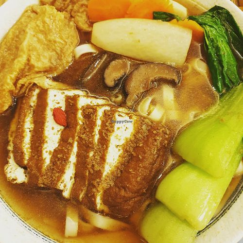 Braised tofu at Lutan 21 滷談21蔬食藥膳養生館 in Malacca