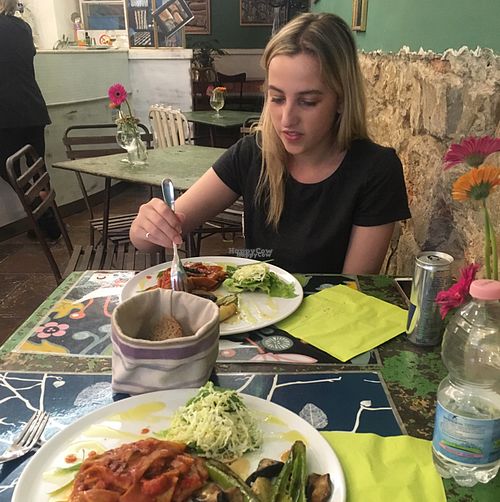 so delicious! lovely owner, great atmosphere and the best mushrooms ❤️ at Silvana Bio Vegan Food  in Florence