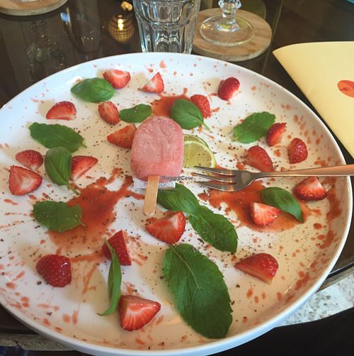 Stunning dessert!  at Verthé in Diksmuide