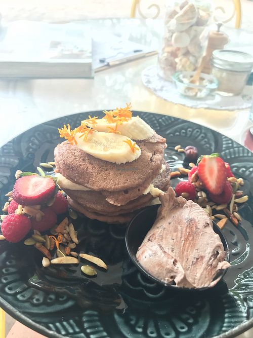 Pancakes at Betty's Bohemian Beach Cafe in Port Douglas