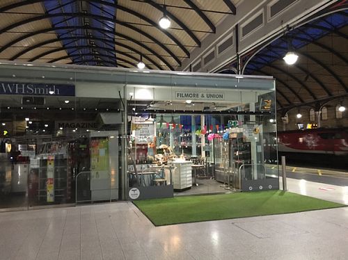 outside at Filmore and Union - Central Station in Newcastle Upon Tyne