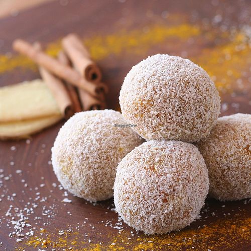 Ginger truffles at Earthly Delights in Cairo