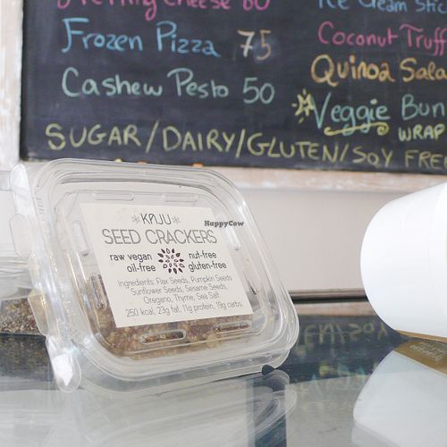 KAJU Crackers (nut-free, gluten-free!) at Earthly Delights in Cairo