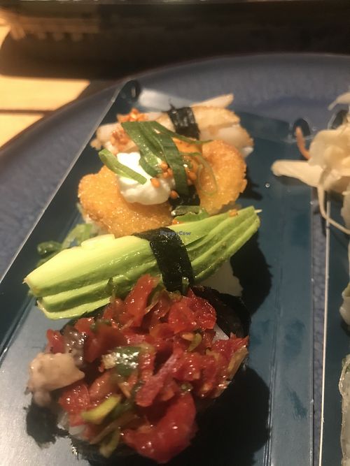 Karma sushi vegan through Wolt at Karma Sushi in Aalborg