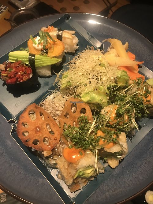 vegan karma sushi through Wolt at Karma Sushi in Aalborg