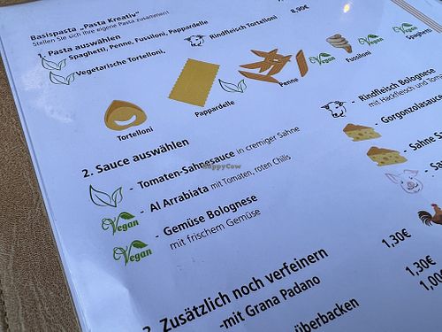 menu  at Yummies in Hamburg