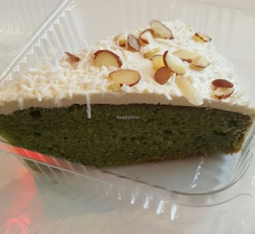 Pandan Cake at Loving Hut - University in Tempe
