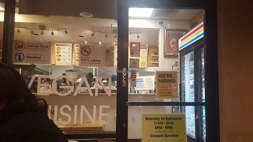 Nice outdoor seating at Loving Hut - University in Tempe