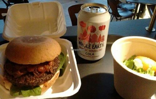 Hammer burger at The Plant in Stockholm