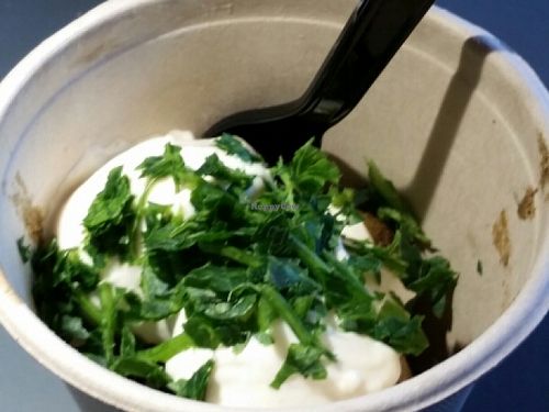 potatoes with cream at The Plant in Stockholm