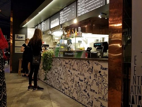 counter at The Plant in Stockholm