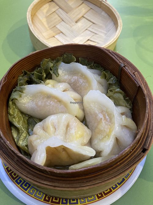"Shrimp” dumplings   at Tien Hiang in Paris