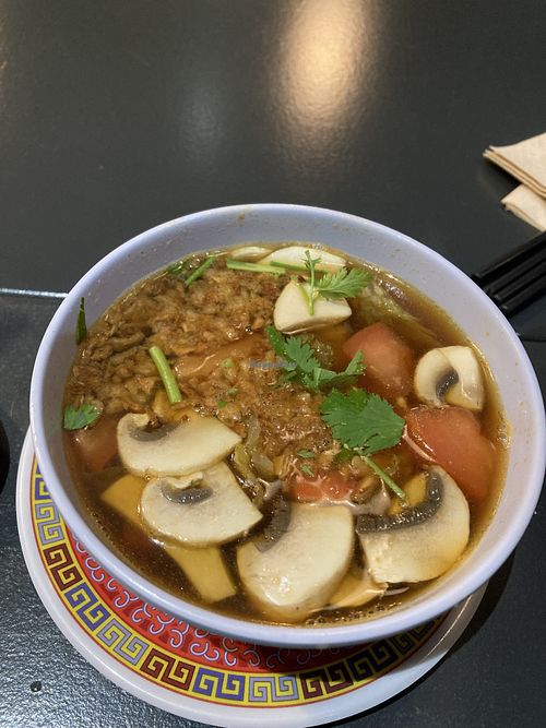 Clear soup  at Tien Hiang in Paris