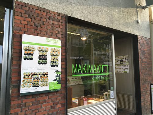 outside at MakiMaki Sushi Green in Dortmund