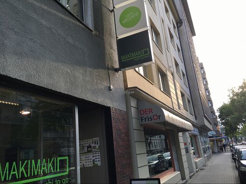 outside at MakiMaki Sushi Green in Dortmund