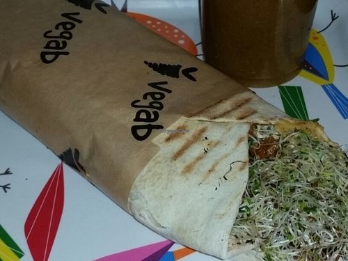 tortilla at Vegab in Krakow