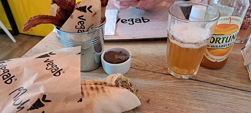Kebabs, churros and beer at Vegab in Krakow