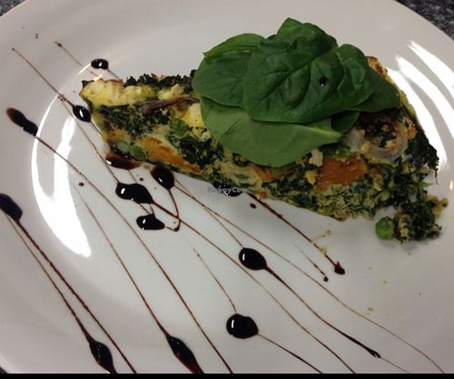 kale and feta frittata  at That Place on Sturt in Townsville