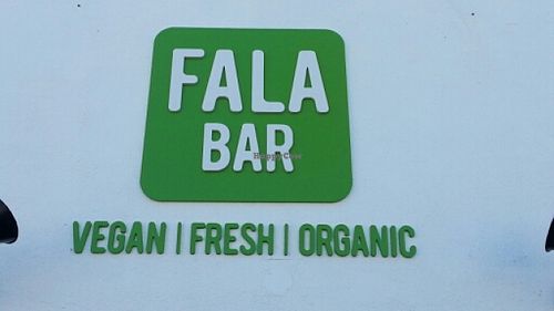 logo signage at Fala Bar in Venice