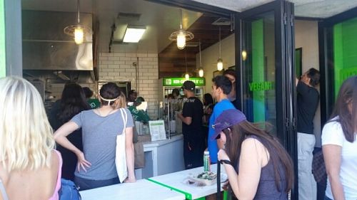 inside at Fala Bar in Venice