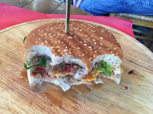 very tasty burgers at 500 Miles Away in Athens