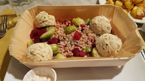 cestino vegano at Ginger in Rome