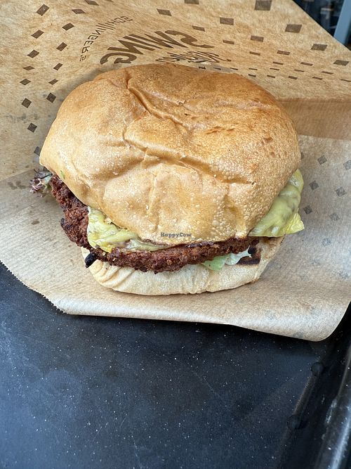 Burger with truffles  at Swing Kitchen - Operngasse in Vienna