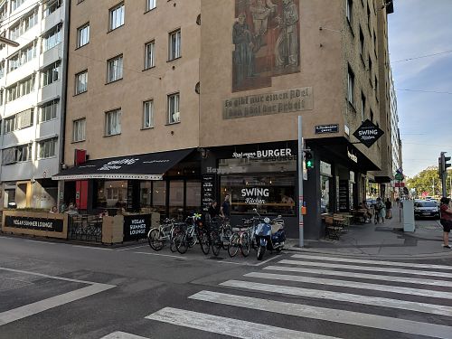Exterior at Swing Kitchen - Operngasse in Vienna
