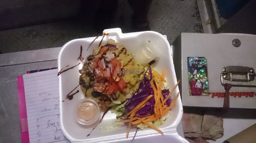 Veggie mofongo at Bistro del Mar Food Truck in Luquillo