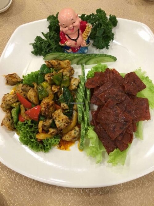 2 combination cold platter at Kwan Inn Vegetarian in East Singapore