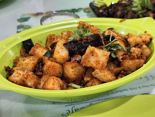 Podi idly at Greenleaf Cafe in Central Singapore