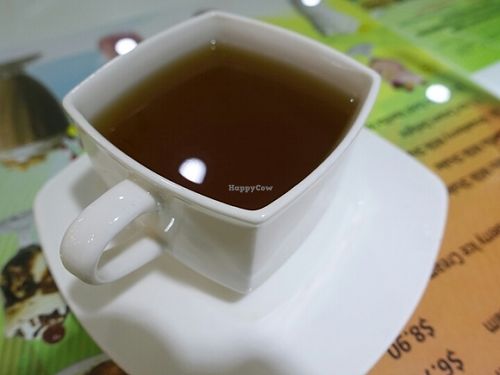 ginger tea at Greenleaf Cafe in Central Singapore