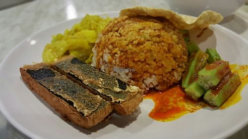 Nasi Lemak  at Vegetarian Delight - at Gurney Paragon Mall in Penang