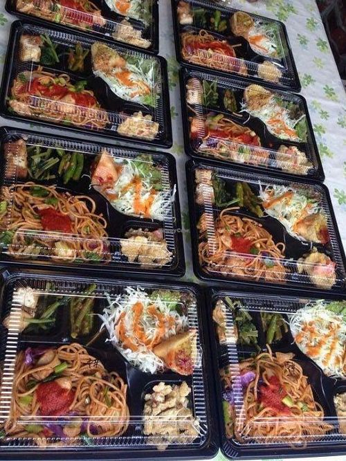 Vegan lunch set at Pariwar in Nara