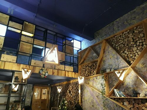 Inside at Jalus Vegan Kitchen in Hanoi