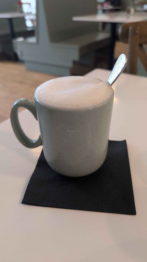 London fog with oat milk at The Magnolia Cafe in Palatka