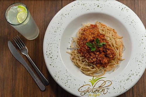 spaghetti  at Golden Yo Light in Queretaro