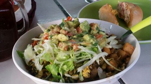 Vegan Combo Bowl at Tury's in Tijuana