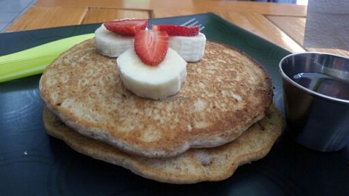 amazing vegan pancakes at Tury's in Tijuana
