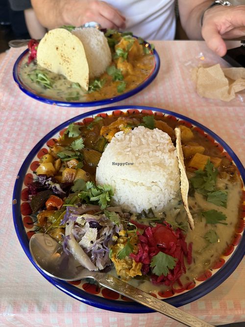 Sweet Potato and daal curry 🍛  at Indian Canteen Ami in Tokyo