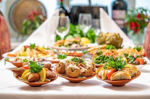falafel at Le Cedre in Zurich