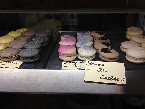 macarons!! at Riverdel in Brooklyn