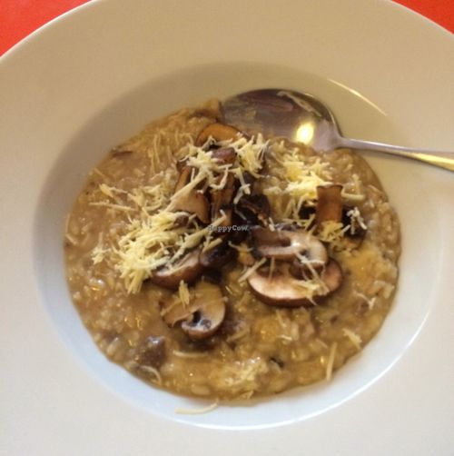 rissotto  at Vegan Bueras in Santiago
