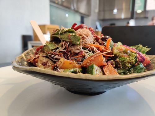 Build your own salad at OJs in Amman