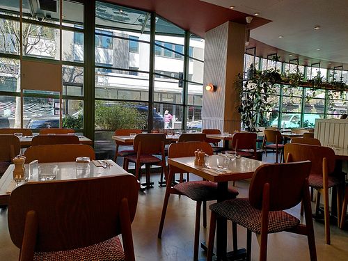 Eat-in space at Mildreds - Camden in North West London