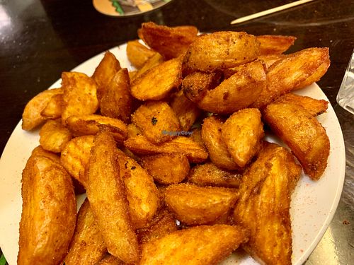 country fries at Space Burger in Dusseldorf